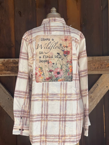 She's A Wildflower Shirt at Angry Minnow